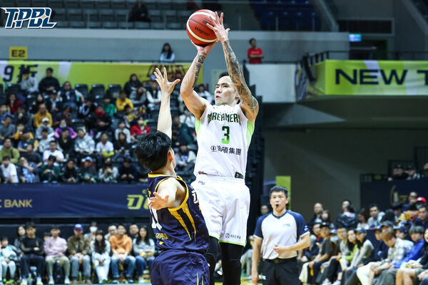 ▲夢想家張宗憲攻下全場次高、個人本季新高的25分，率隊以122比115擊敗特攻。（圖／TPBL提供）