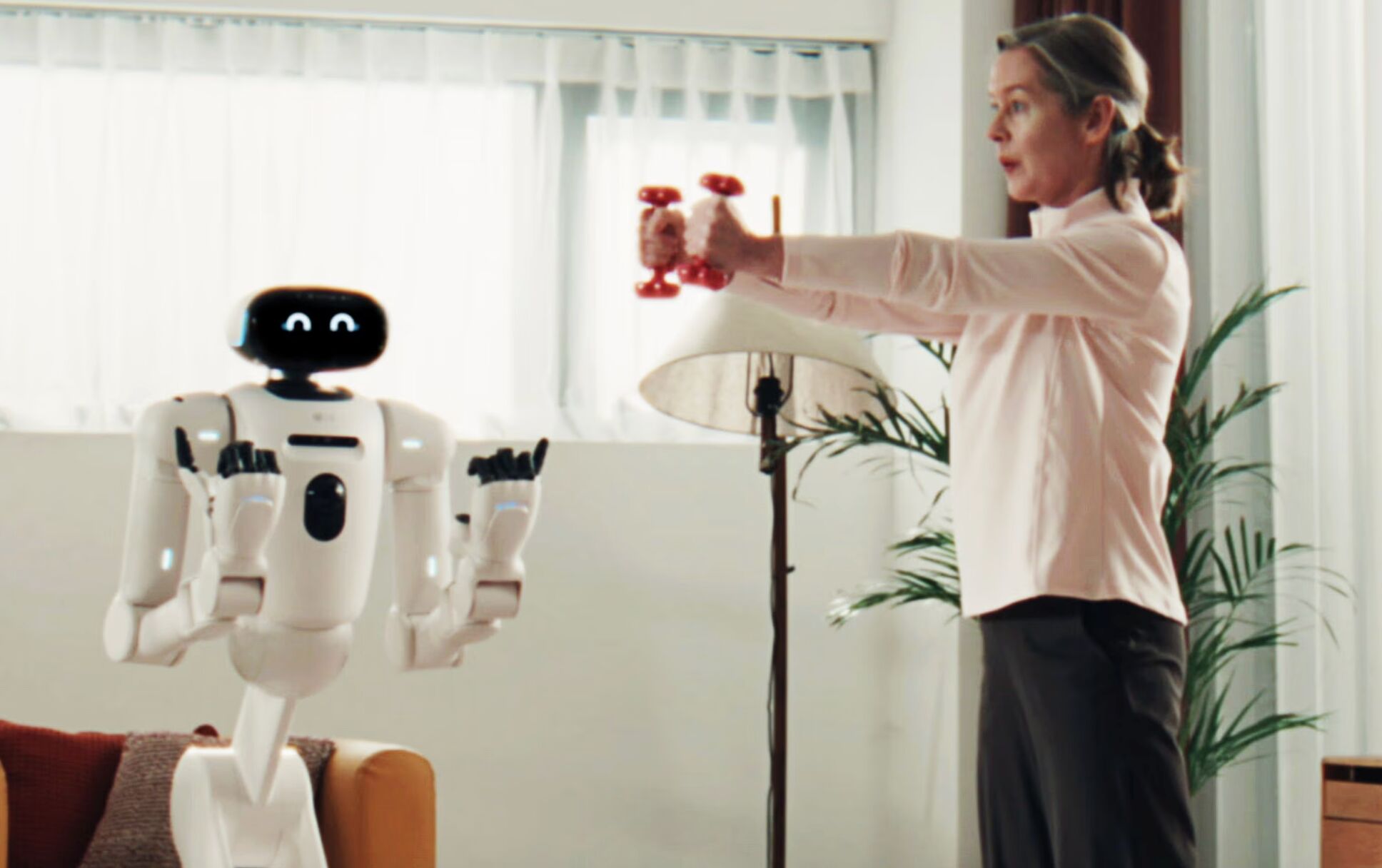 ▲LG首款家事AI機器人CLOiD。（圖／翻攝LG Electronics全球官網）