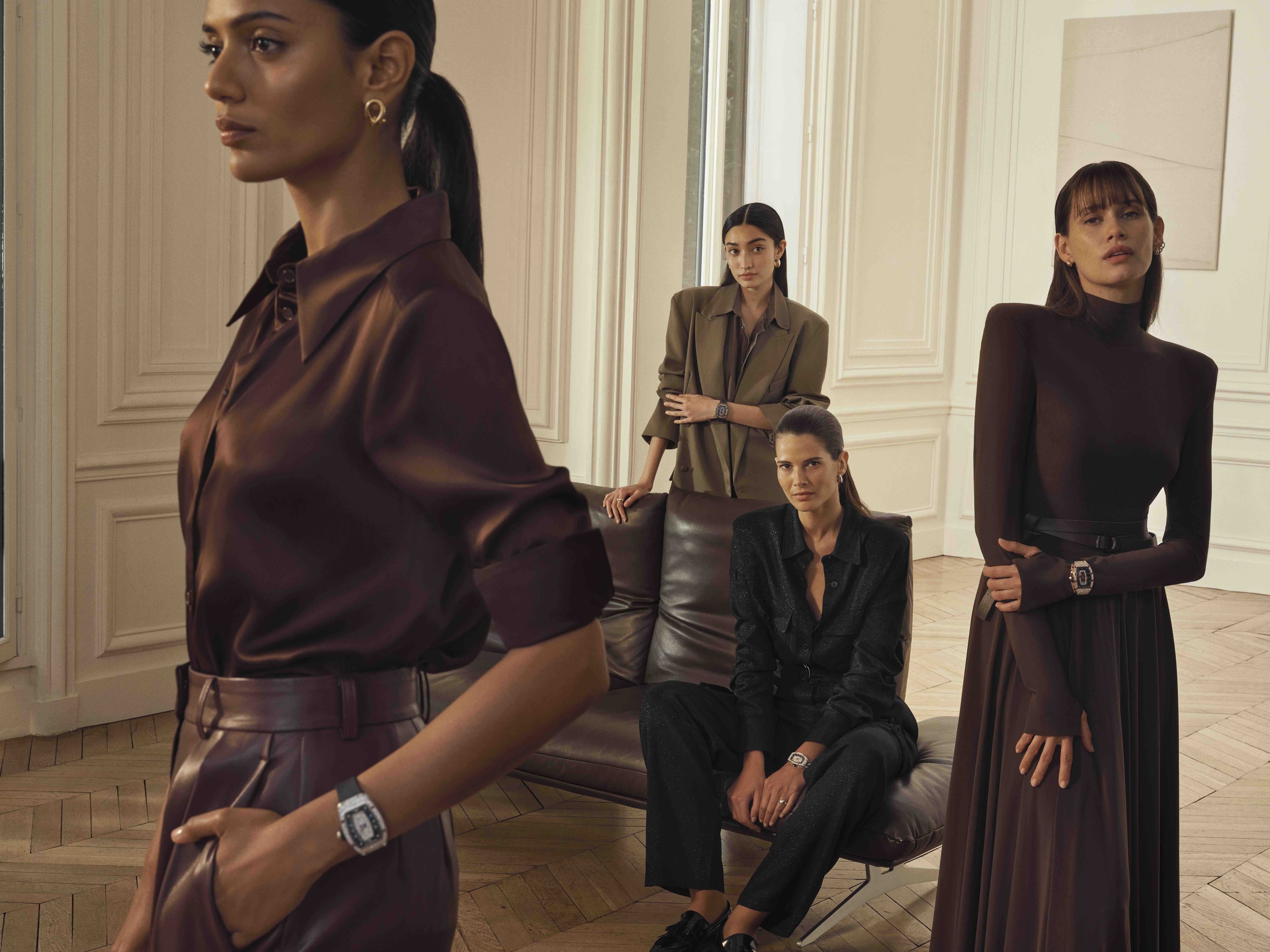 ▲▼RICHARD MILLE,女士系列,鋒芒盡顯,鑲鑽時計,酒桶型錶殼。（圖／RICHARD MILLE提供）