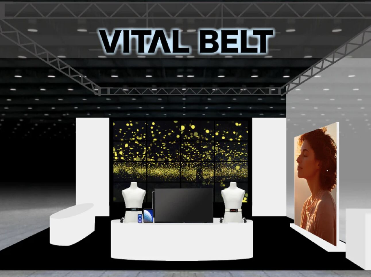 ▲DON Co. Ltd.VITAL BELT 智慧皮帶。（圖／翻攝DON官網）