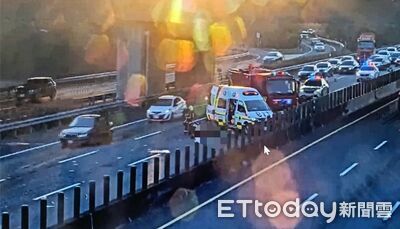 快訊／國道小貨車突停下…後方聯結車猛力追撞！女駕駛噴飛命危