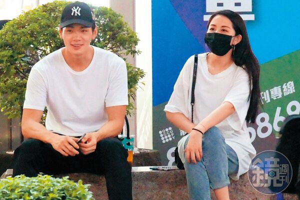禾浩辰（左）兩年前被拍到和吳品潔（右）約會後沒多久就認愛。