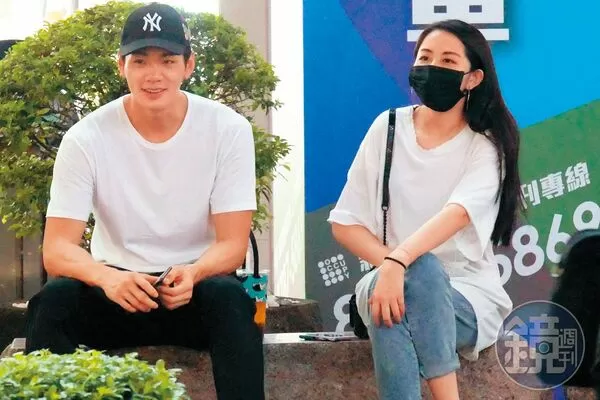 禾浩辰（左）兩年前被拍到和吳品潔（右）約會後沒多久就認愛。