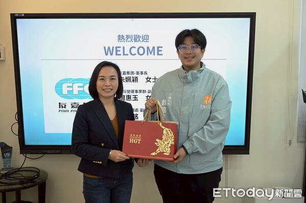 ▲▼友嘉集團董事長朱姵穎率領團隊拜訪花蓮市長魏嘉彥、花蓮縣議員魏嘉賢會面交流。（圖／花蓮市公所提供，下同）