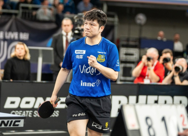 ▲▼球王「樊振東」留洋生涯首冠。（圖／番社自央視新聞）