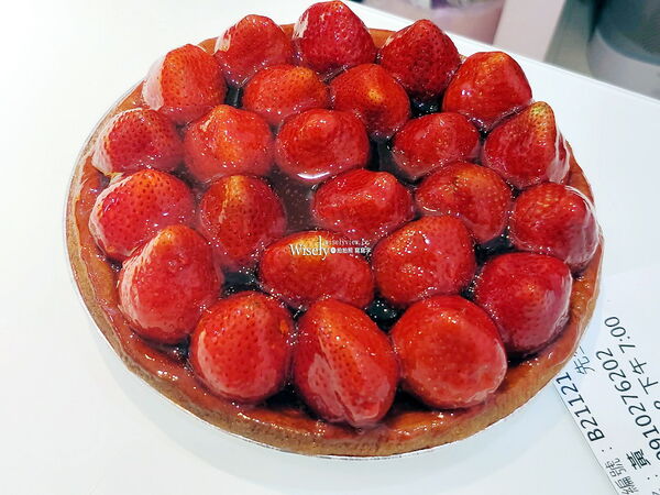 ▲▼老字號草莓蛋糕.草莓塔。（圖／部落客wisely提供）