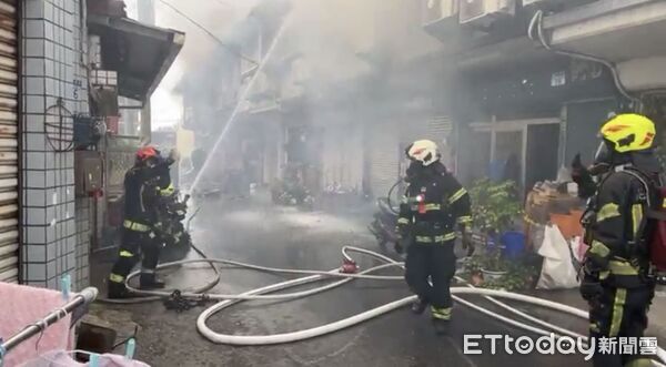 ▲▼            花蓮市民宅火警。（圖／記者王兆麟翻攝，下同）