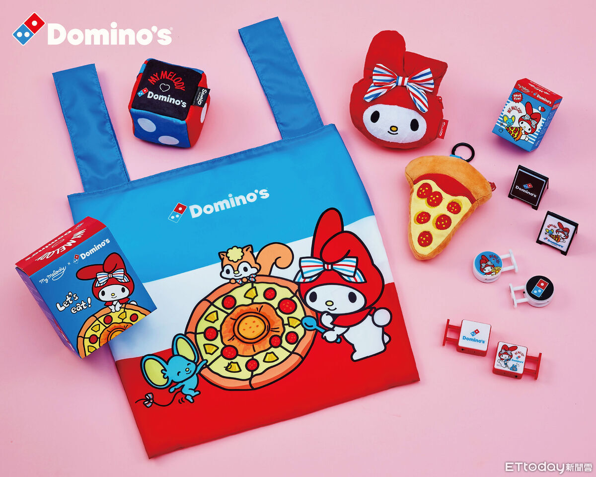 ▲▼達美樂驚喜找來三麗鷗人氣角色「美樂蒂」推出全新聯名活動。（圖／業者提供）