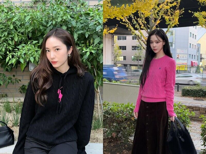 Polo Ralph Lauren紅什麼？Sana、Krystal麻花毛衣韓妞人手一件！老爹風回潮推薦單品一次看