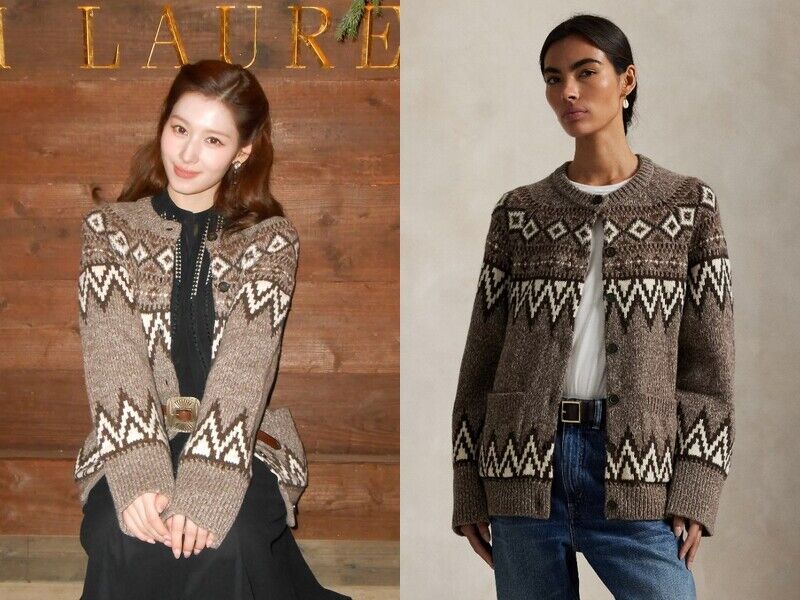 Polo Ralph Lauren紅什麼？Sana、Krystal麻花毛衣韓妞人手一件！老爹風回潮推薦單品一次看