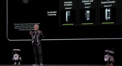 黃仁勳帶「輝達版瓦力」亮相驚艷全場：機器人ChatGPT時刻來臨