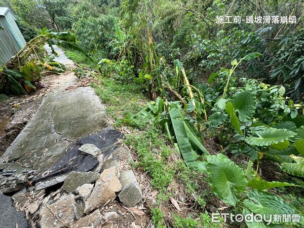 ▲▼ 嘉市北排水上游(圳頭里段)護岸改善工程完工 提升區域排水安全  。（圖／嘉義市政府提供）