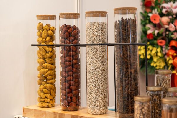 ▲食在健康館未來及有機食品區：呼應環保與健康意識，邀集植物性蛋白、有機認證產品、潔淨標章食品及蔬食品牌廠商展出。(圖／貿協提供)