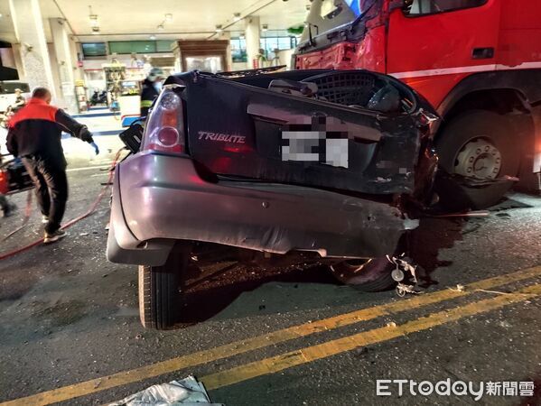 ▲▼台東縣大武鄉尚武加油站前死亡車禍。（圖／記者楊晨東翻攝）