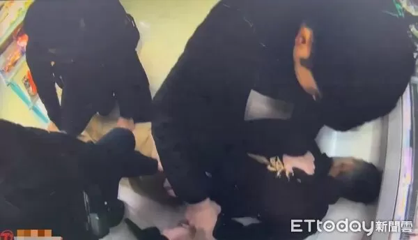 ▲苗栗市去年耶誕節發生何姓男子持刀隨機砍傷路人案，警方及時逮捕，檢方從速將在押何男起訴。（圖／記者楊永盛翻攝）