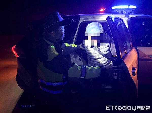 ▲里港警方找到曾姓阿北。（圖／記者陳崑福翻攝）