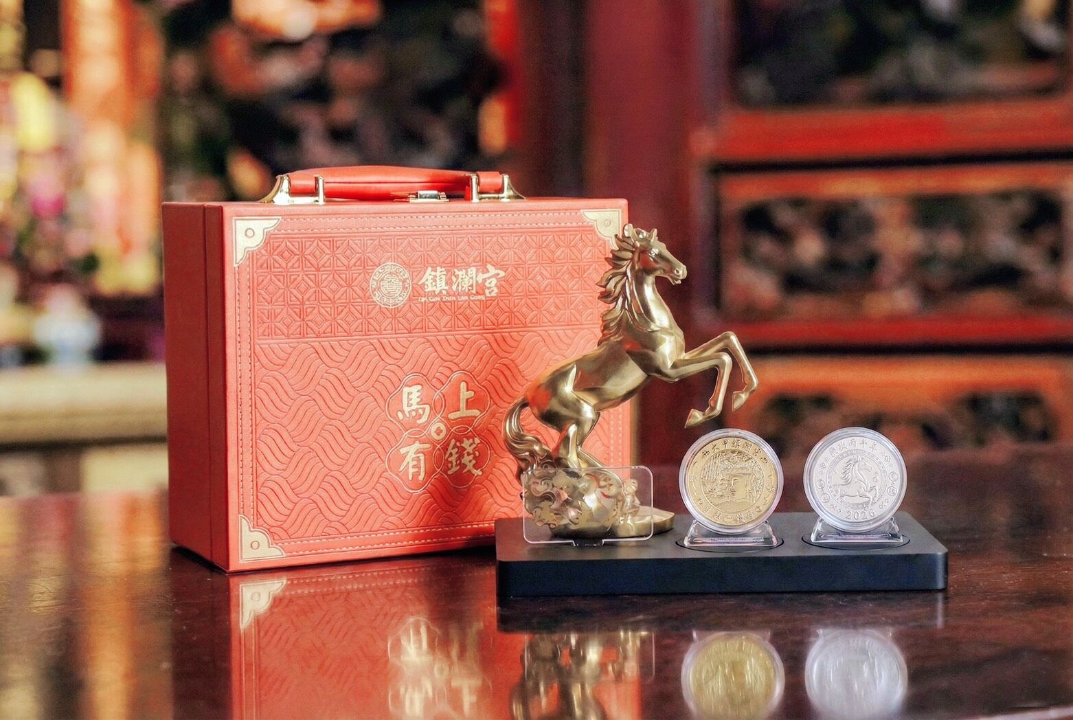 ▲▼馬年,過年,錢母,大甲鎮瀾宮,發財。（圖／大甲鎮瀾宮提供）