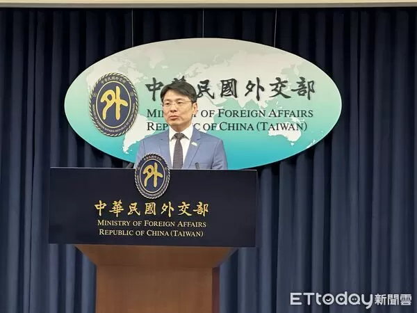 ▲▼外交部發言人兼公眾會執行長蕭光偉。（圖／記者詹詠淇攝）