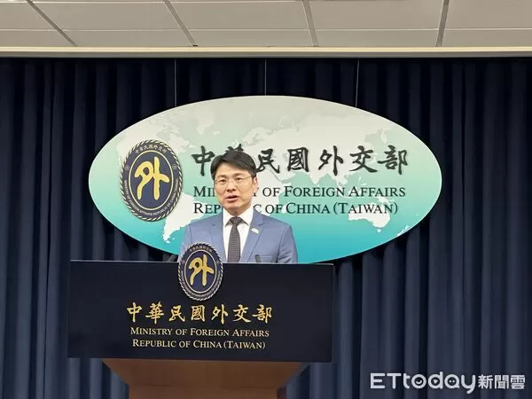 ▲▼外交部發言人兼公眾會執行長蕭光偉。（圖／記者詹詠淇攝）