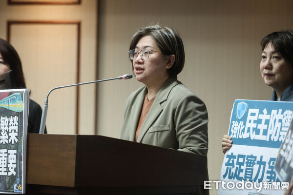 ▲立法院程序委員會，民進黨陳培瑜發言。（圖／記者林敬旻攝）