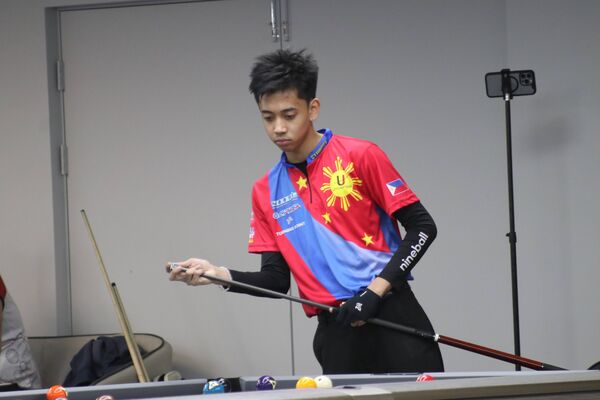 ▲港都魔獸」吳坤霖晉級、「雷耶斯盃」MVP菲國好手AJ再度受邀來台、「新加坡球王」葉浚惟在職業撞球巡迴賽總冠軍戰小組賽以5勝0敗強通關進8強。（圖／CTPBA提供）