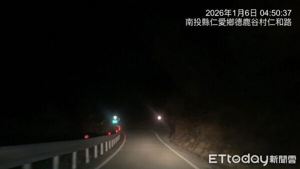 ▲▼台14甲線高海拔路段有結冰機率，翠峰至大禹嶺6日17時起只出不進。（圖／公路局提供，下同）