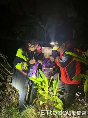 ▲▼ 【中埔警及時搶救嘉義迷途失智老嫗】 。（圖／中埔分局提供）