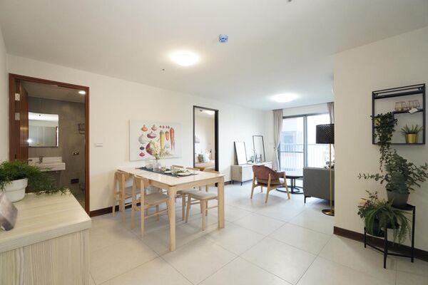 ▲▼前總統蔡英文6日赴新北市中和，參觀100%保留給警消同仁與家屬的「保二安居」社會住宅。（圖／蔡英文臉書）