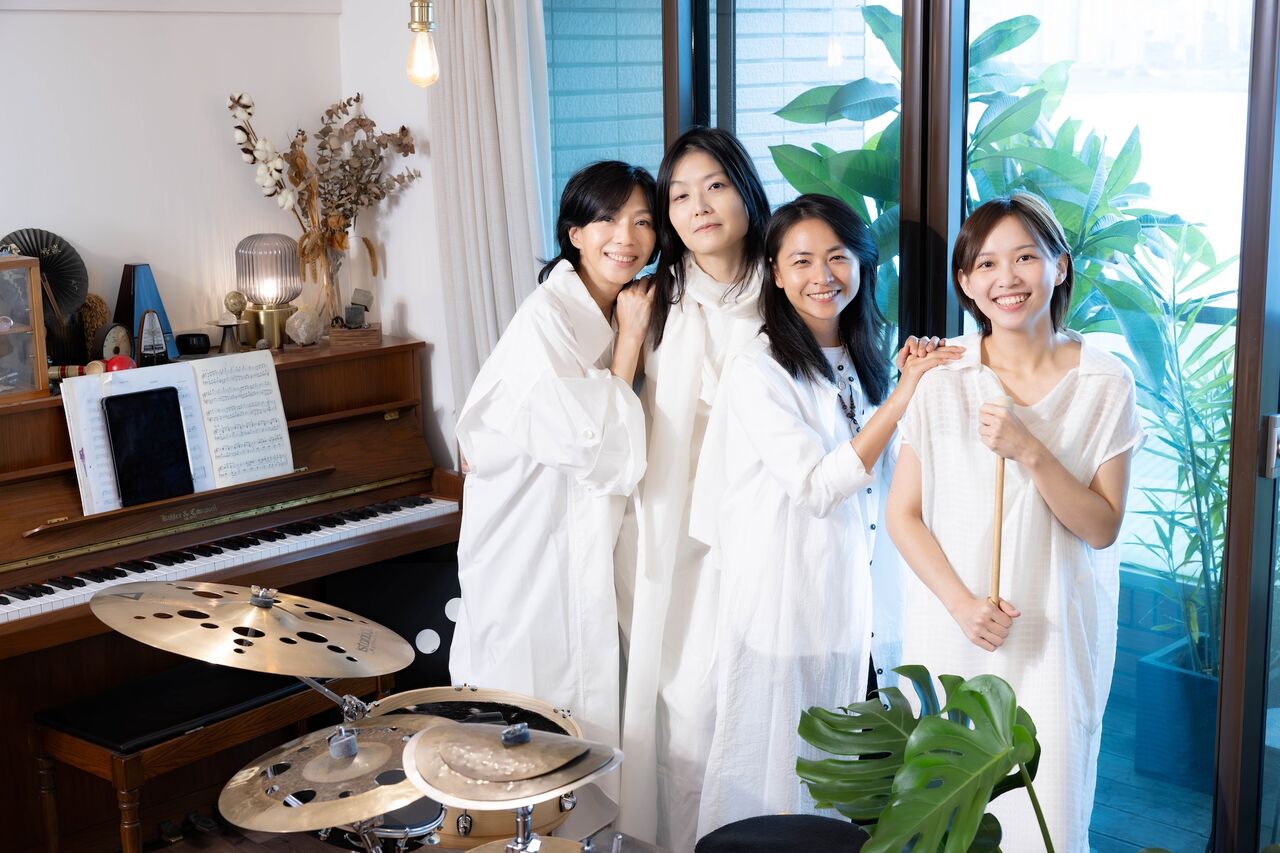 ▲▼萬芳和壯女們。（圖／原點概念提供）