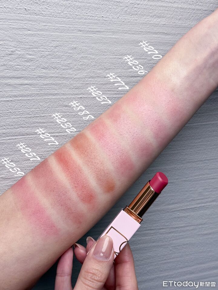 NARS,dior,迪奧,唇膏,潤唇膏,彩妝,。（圖／記者李薇攝、品牌提供）