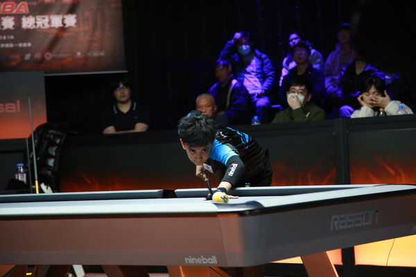 ▲台灣「撞球王子」柯秉逸大逆轉奪下CTPBA職撞冠軍、18歲「AJ」馬納斯飲恨屈居本屆亞軍。（圖／CTPBA提供）