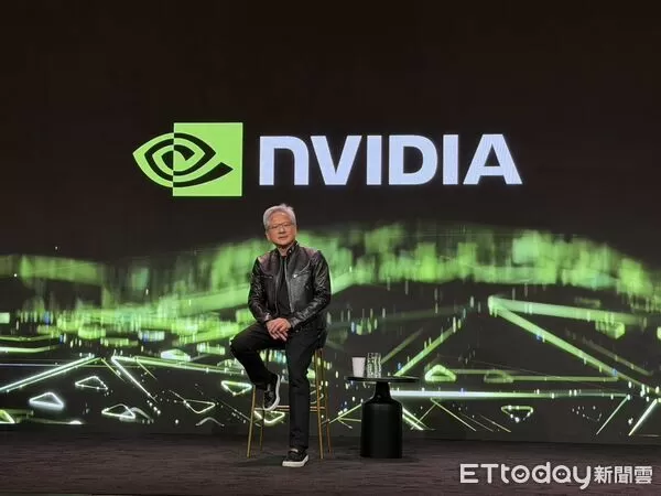 ▲▼輝達創辦人黃仁勳接受媒體問答。（圖／記者高兆麟攝）