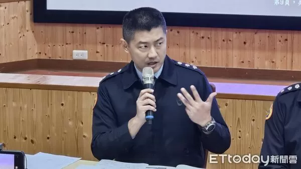 ▲飛官辛柏毅駕駛F-16V戰機失聯，空軍召開記者會說明狀況，第五聯隊第27隊隊長周明慶上校出席。（圖／記者呂佳賢攝）