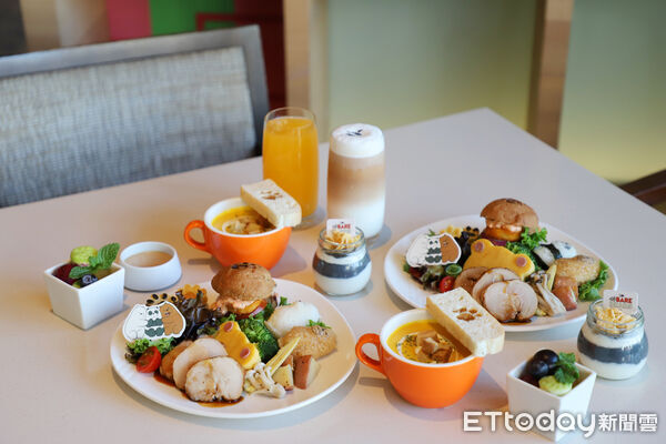 ▲迎接寒假與春節連假，和逸飯店‧台南西門館推出《熊熊遇見你》主題住房與餐飲活動，打造療癒親子假期。（記者林東良翻攝，下同）