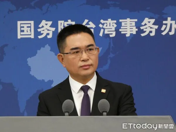 ▲大陸國台辦發言人陳斌華。（圖／記者陳冠宇攝）