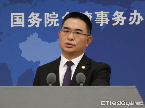 ▲▼大陸國台辦發言人陳斌華。（圖／記者陳冠宇攝）