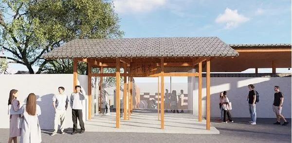 ▲北投公園露天浴池（千禧湯）預計7月底完工。（示意圖／公園處提供）