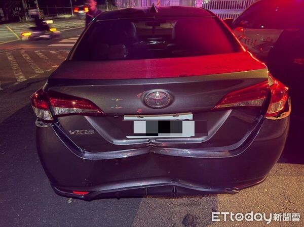 ▲潮州鎮榮吉街與民治路口交通事故。（圖／記者陳崑福翻攝）