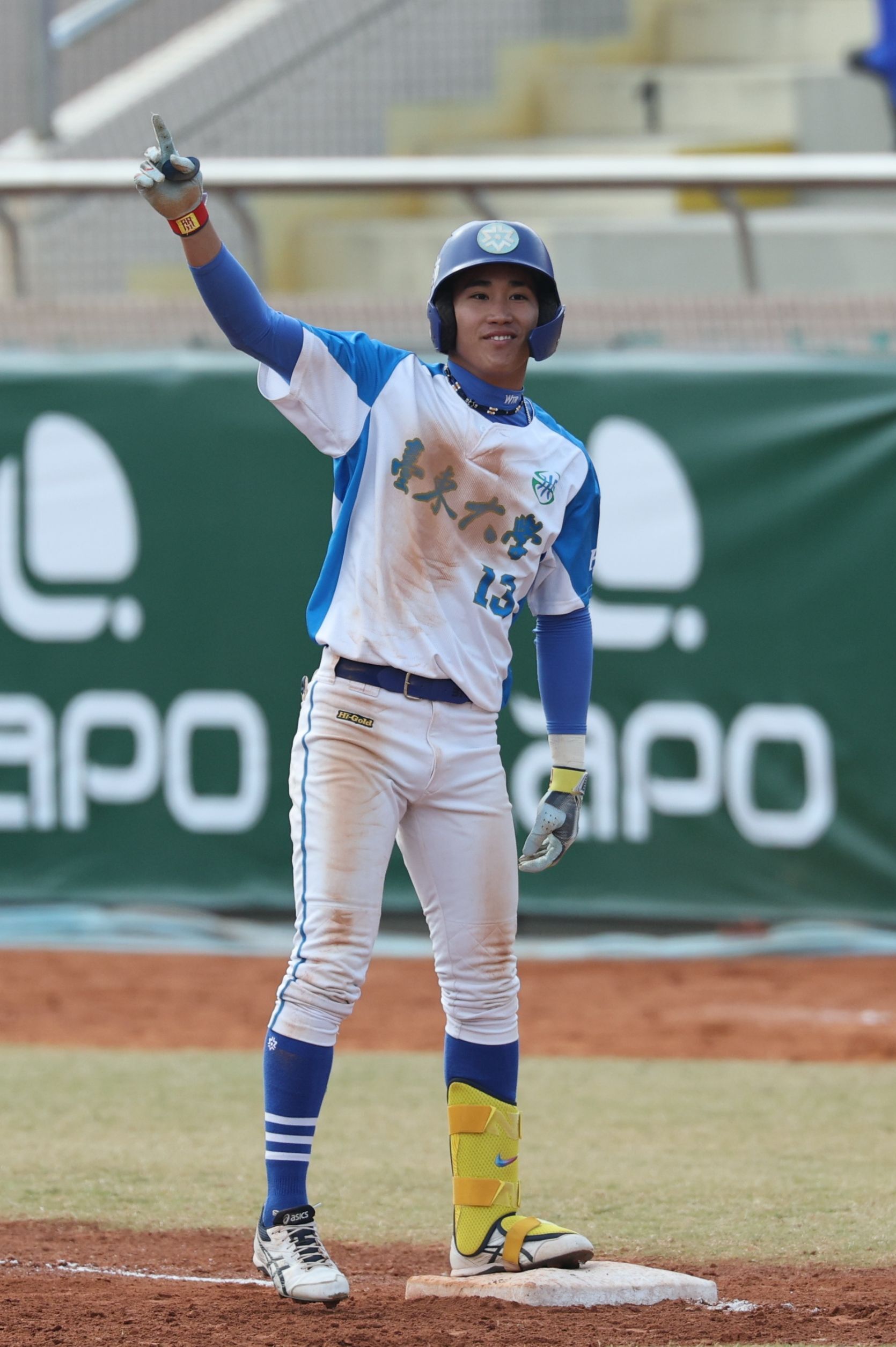 ▲台灣體大陳柏儒、台東大學陳培力。（圖／大專體總提供）