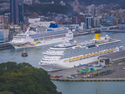 基隆港去年外籍旅客大增4成　郵輪業務刷新4項歷史紀錄