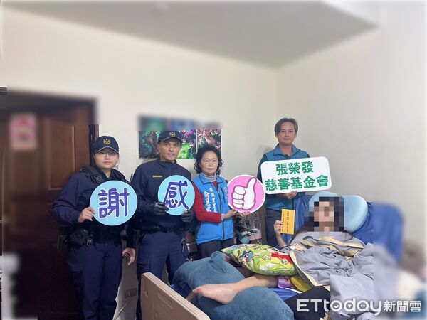 ▲太昌派出所啟動關懷通報機制，協助轉介社服資源，紓解家庭困境。（圖／吉安警分局提供)