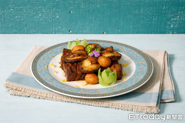 ▲彩豐樓推出〈冬蘊南漁〉主題菜色，以南方海味演繹冬季溫潤料理。（記者林東良翻攝，下同）