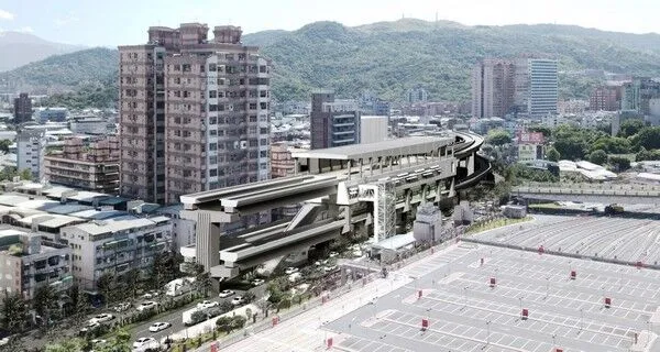 ▲桃園捷運棕線正式啟動