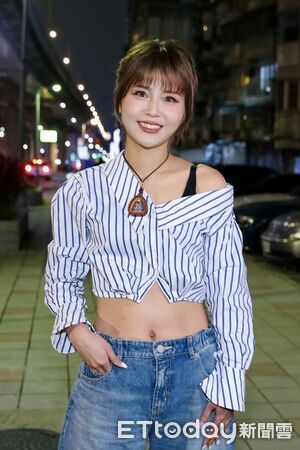 ▲▼ 丟丟妹李明珊。（圖／記者鄭毓齡攝）