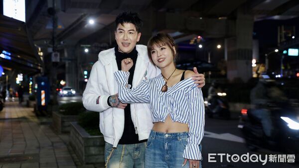 ▲▼ 丟丟妹李明珊及男友Tommy。（圖／記者鄭毓齡攝）