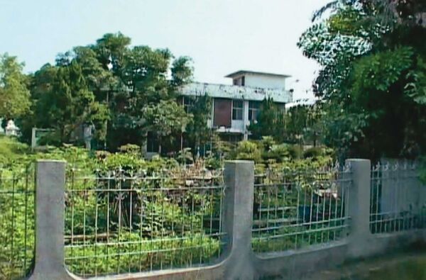 被害男童的父母都在嘉義纖維公司（圖）上班，也常帶著兒子到工廠。（東森新聞提供）