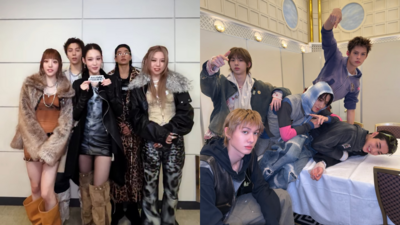 金唱片首組藝人出發來台！他們全身黑現機場　CORTIS晚上接力抵台