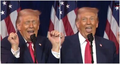 川普演說「嗯嗯啊啊」呻吟不斷　即時翻譯原音重現