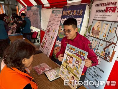 守護獨居長者過好年 好人好事社團攜手東門分隊宣導防火送平安