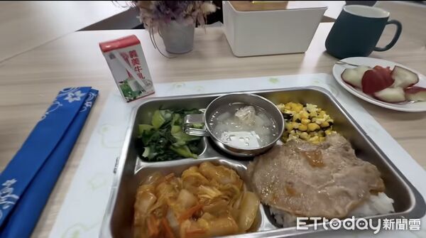 ▲▼高雄市宣布不跟進營養午餐免費政策，高雄市議員白喬茵喊話市府，別讓高雄孩子有相對剝奪感。圖為高雄市營養午餐。（圖／記者賴文萱翻攝）